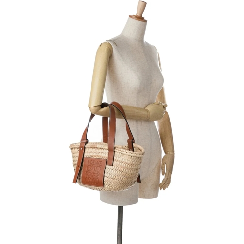 Loewe Tote 2010-2023 Small Raffia Basket Tote braun (Image 8)