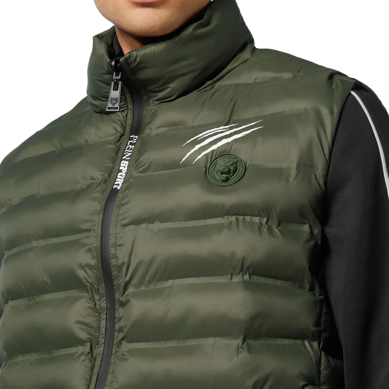 Plein Sport Weste Kurze Weste grün(Image 5)