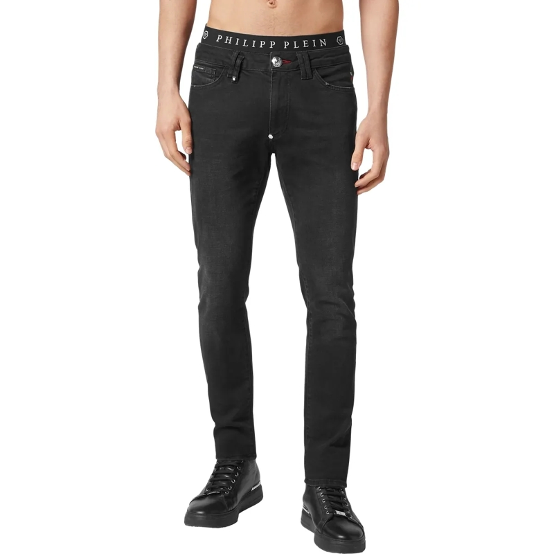 Philipp Plein Skinny-Leg-Jeans Jeans Slim Fit schwarz(Image 3)