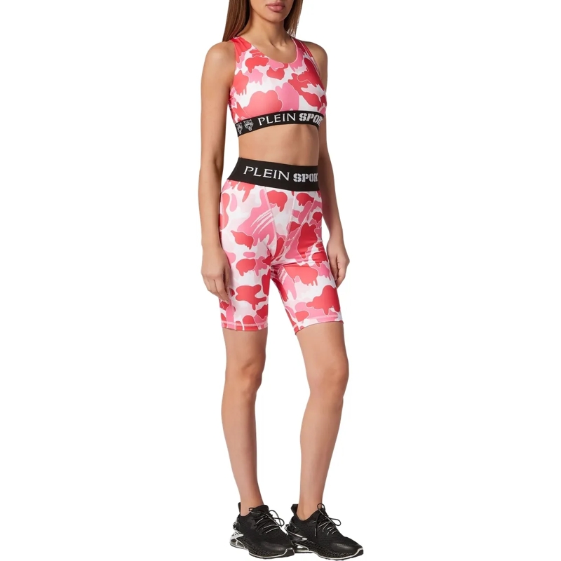 Plein Sport Leggings Leggings Camouflage fuschsia(Image 4)