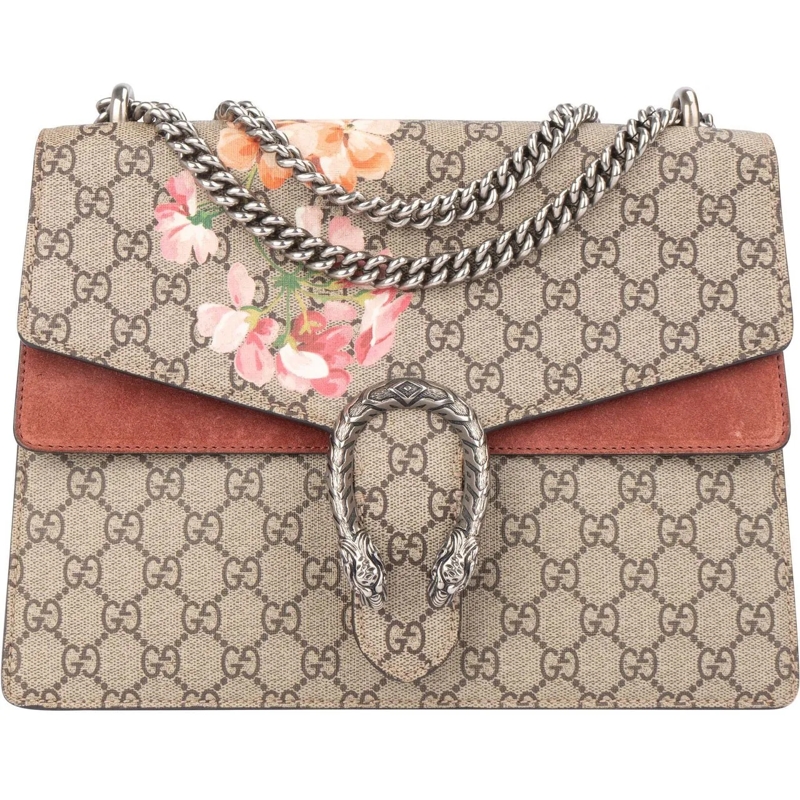 Gucci Schultertasche Gucci GG Floral Monogram Dionysus Shoulder Bag mehrfarbig