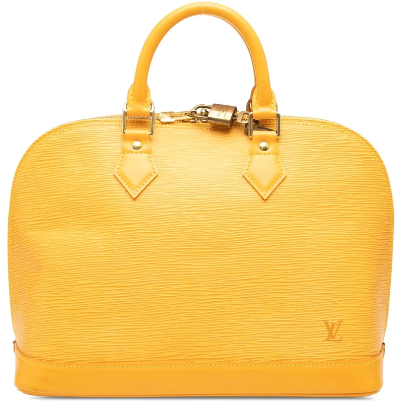 Louis Vuitton Tote Epi Alma PM gelb