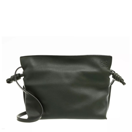 Loewe Flamenco Clutch Mini Vintage Khaki Bucket Bag