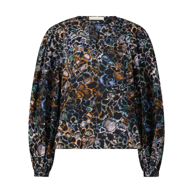 Ulla Johnson Blouse Bluse Ilara mit Muster Multicolor