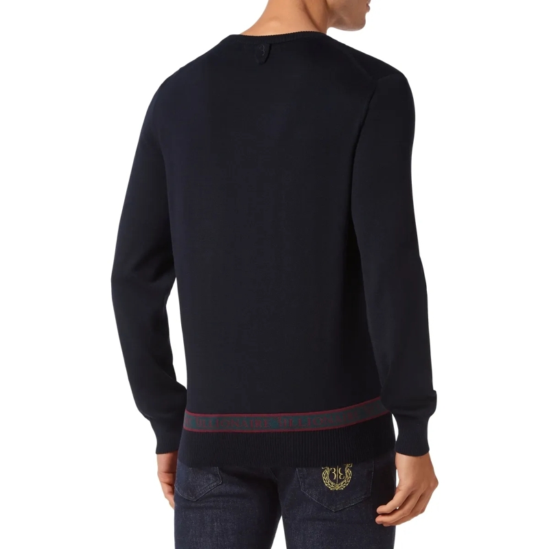 BILLIONAIRE  Rundhalspullover dunkel-blau(Image 2)