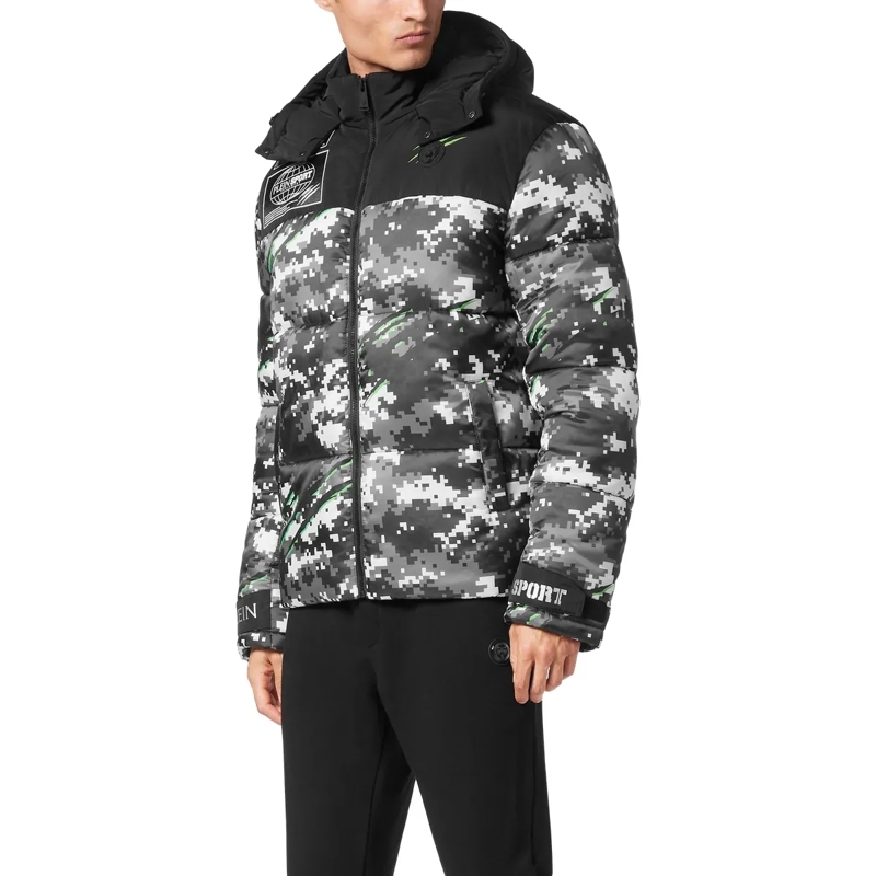 Plein Sport Daunenjacke Winterjacke schwarz(Image 3)