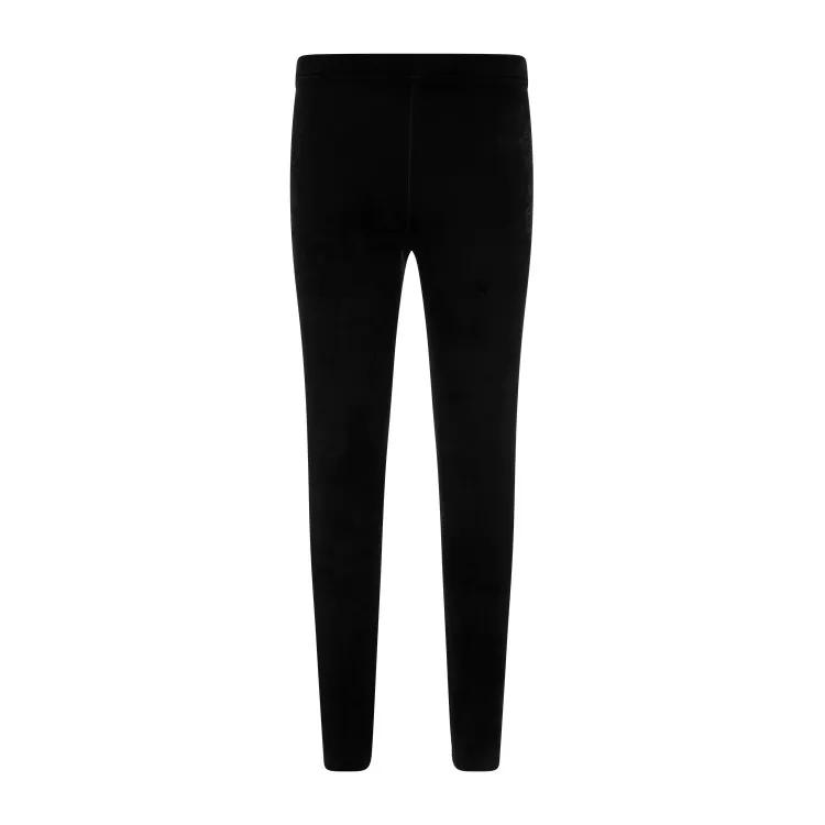 Balenciaga - Black Velvet Leggings - Größe M - schwarz