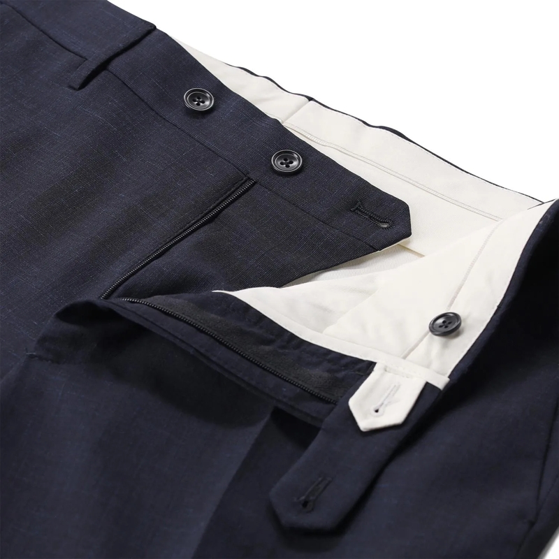 Tagliatore Combinaison de costume Zweiteiliger Anzug aus Wollmix blau(Image 6)