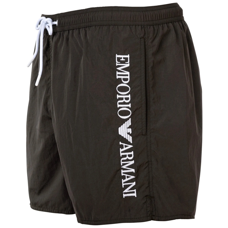 Emporio Armani  Embroidery Logo 1er Pack schwarz(Image 2)