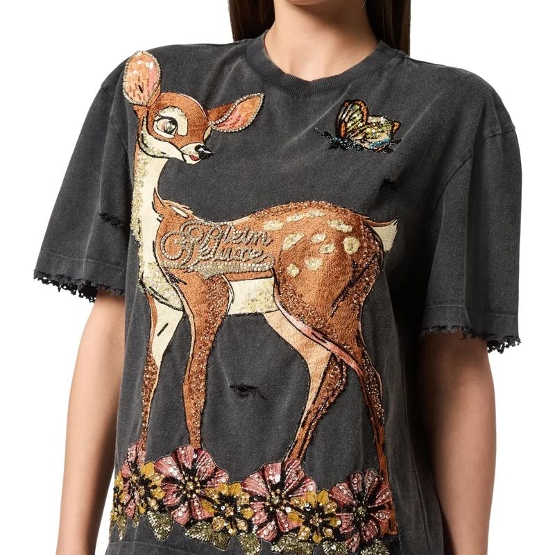 Philipp Plein T-Shirt T-Shirt Man Fit schwarz(Image 5)