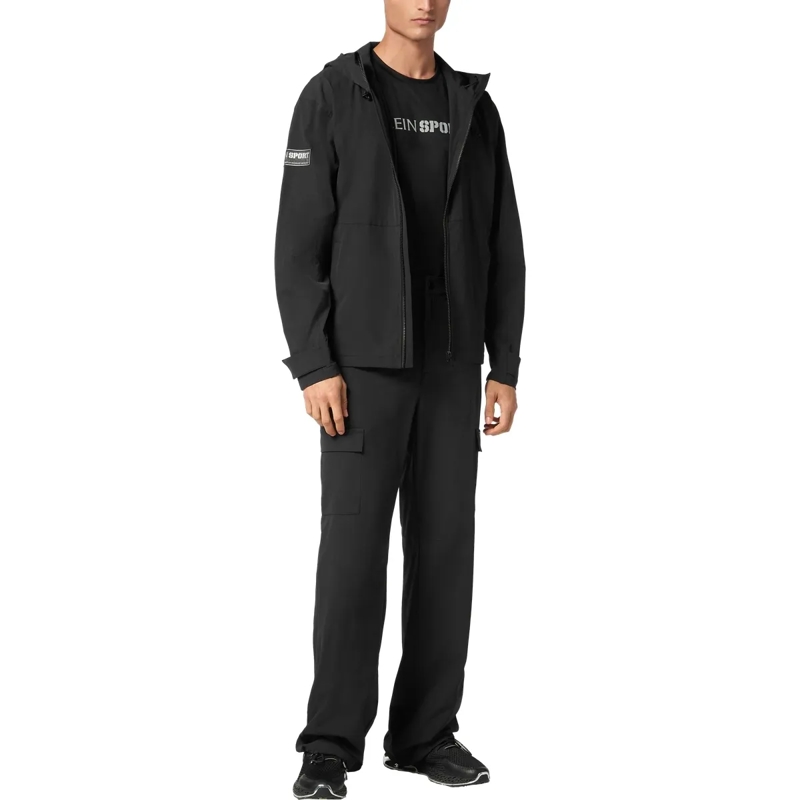 Plein Sport Daunenjacke Windbreaker Scratch schwarz(Image 3)