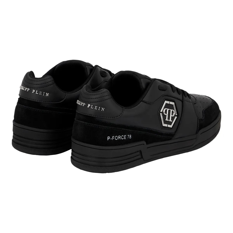 Philipp Plein Low-Top-Sneaker Lo-Top Turnschuhe P-Force 78 schwarz(Image 4)
