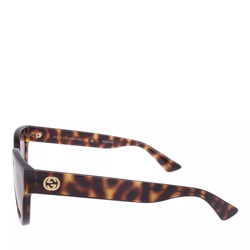 Gucci Lunettes de soleil GG1578S-002 Havana-Havana-Brown(Image 4)