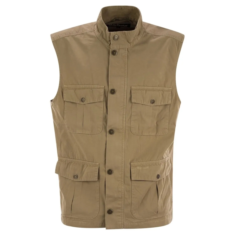 Barbour Donsjas Casual Corbridge - Cotton Waistcoat Brown