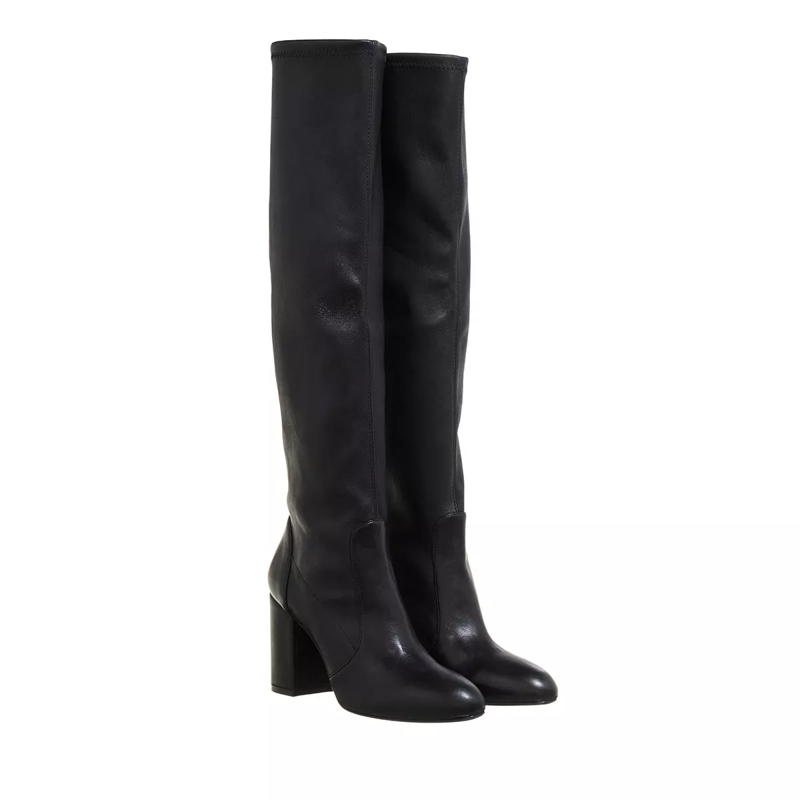 Stuart Weitzman Overknee Boots Yuliana 85 Slouch Boot Black