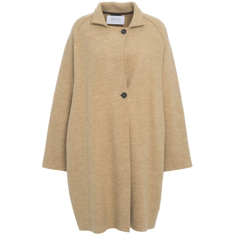 Harris Wharf Übergangsjacke Virgin wool coat beige