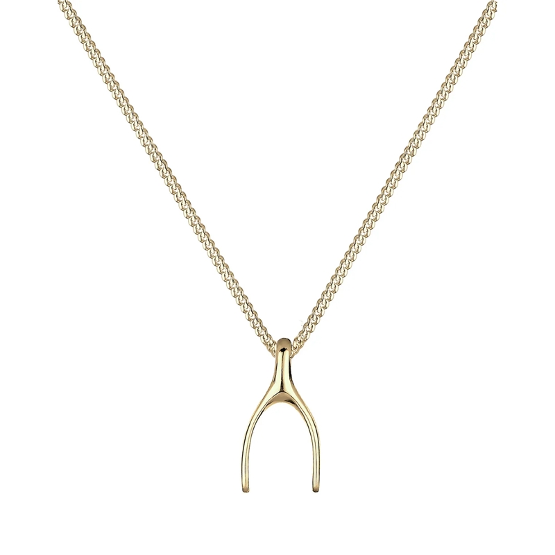 Elli Mittellange Halskette Halskette Wünschelrute 375 Gelbgold gold(Image 2)