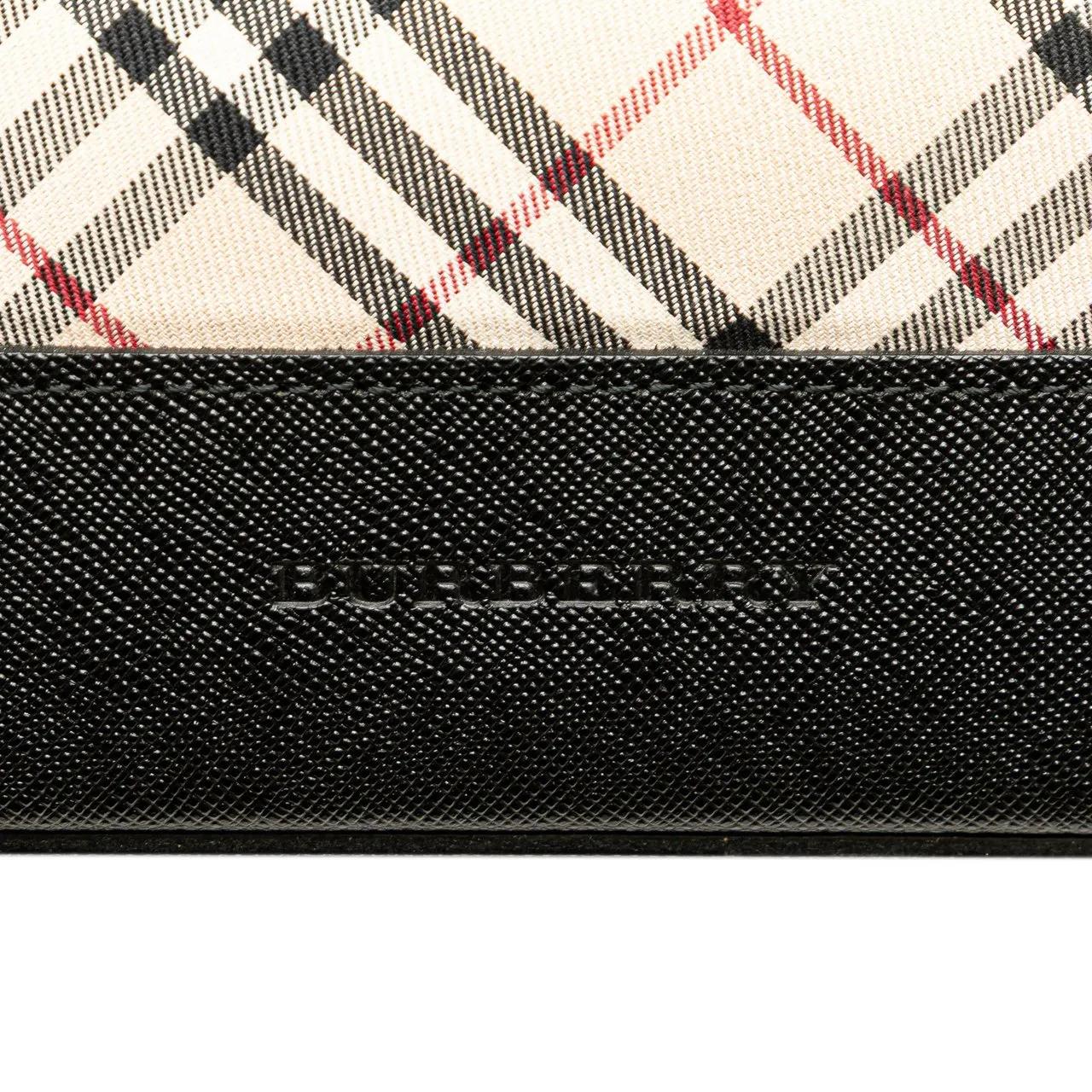 Thumbnail - Burberry Crossbody Bags - Nova Check Canvas Handbag - Gr. unisize - in Braun - für Damen
