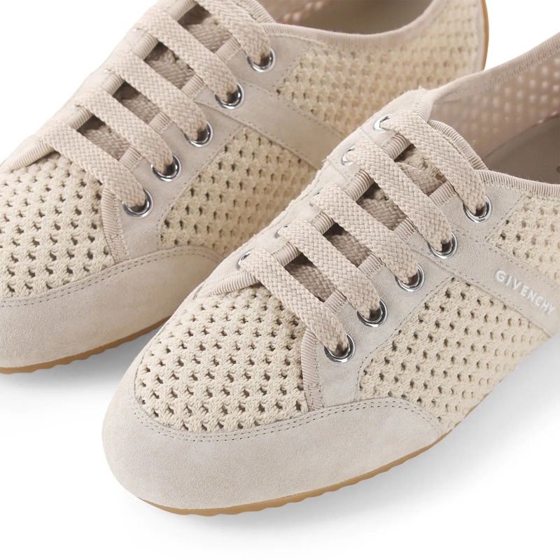 Givenchy Schnürschuhe Sneaker aus Mesh & Veloursleder beige(Image 4)