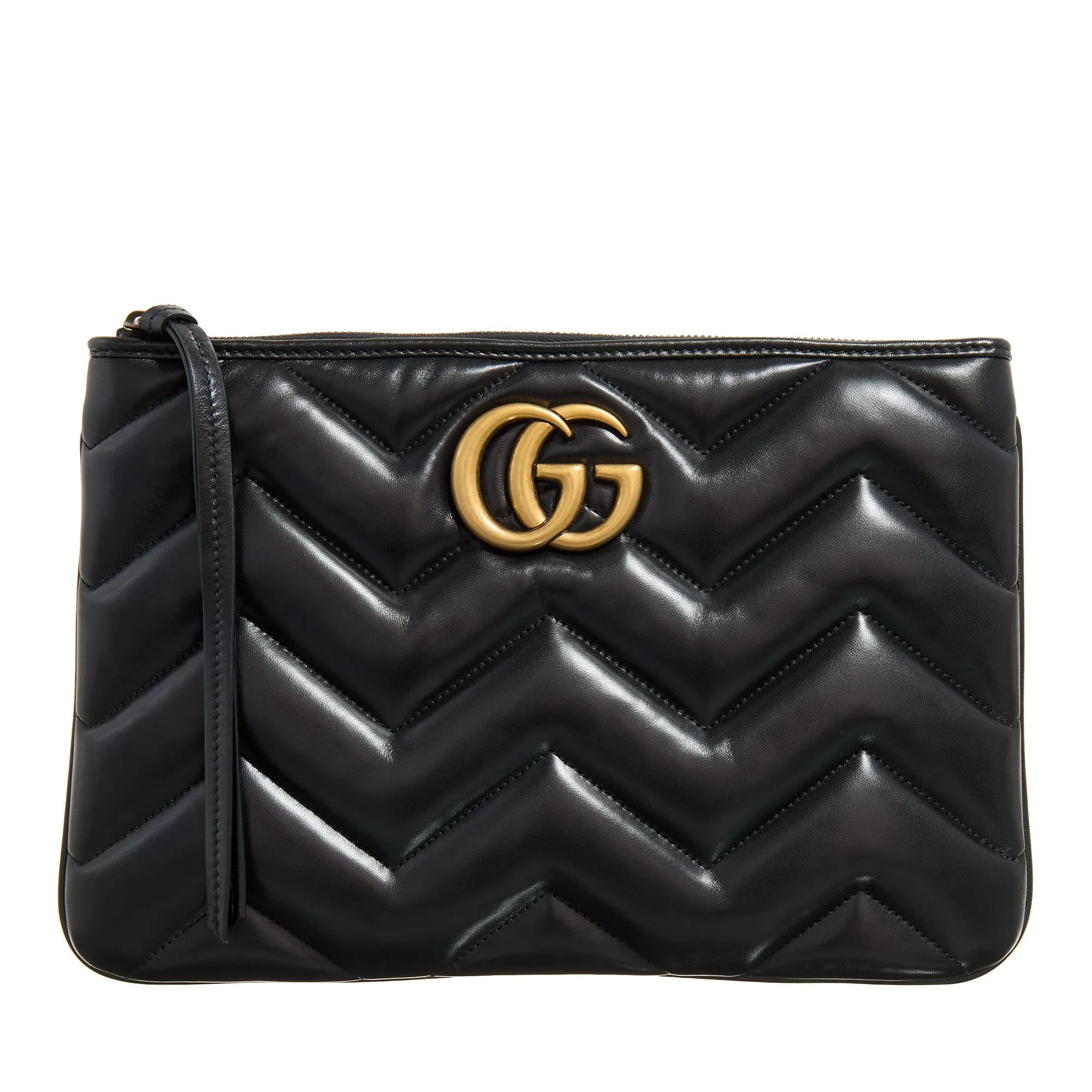 Gucci Clutches - Gg Marmont Clutch Bag - Gr. unisize - in Schwarz - für Damen