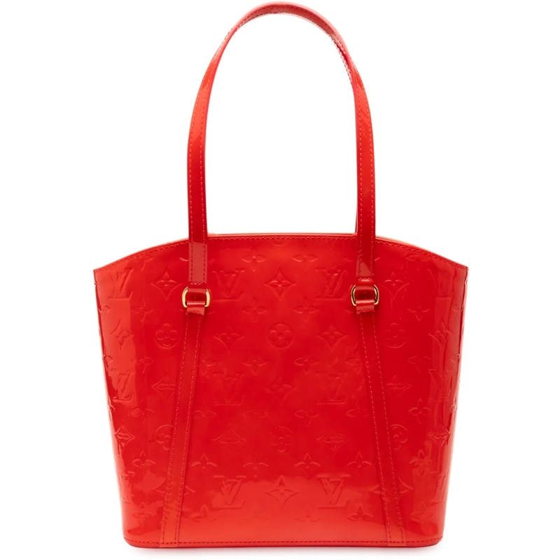 Louis Vuitton Shopper Monogram Vernis Avalon MM rot