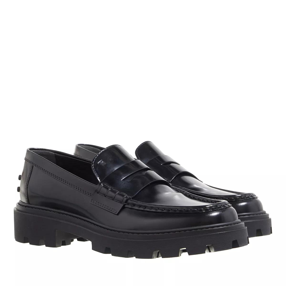 Black penny deals loafers