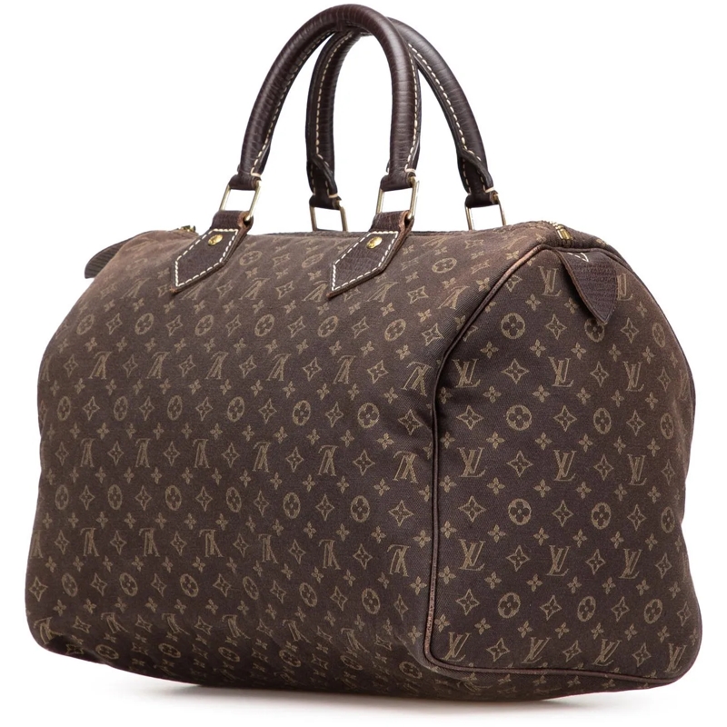 Louis Vuitton Tote Monogram Mini Lin Speedy 30 braun (Image 2)