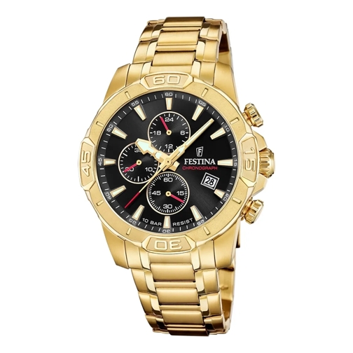 Festina Quartz Horloge Festina Timeless Chronographic Men's Watch F20705/ Gold farbend