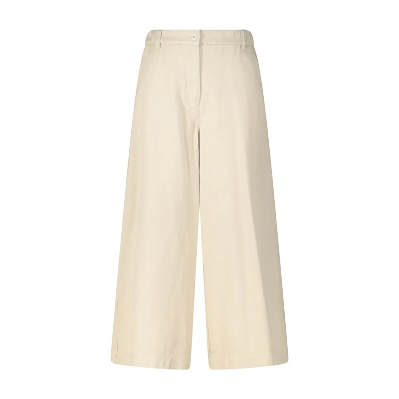 WEEKEND Max Mara Freizeithose Wide-Leg Hose Disco beige