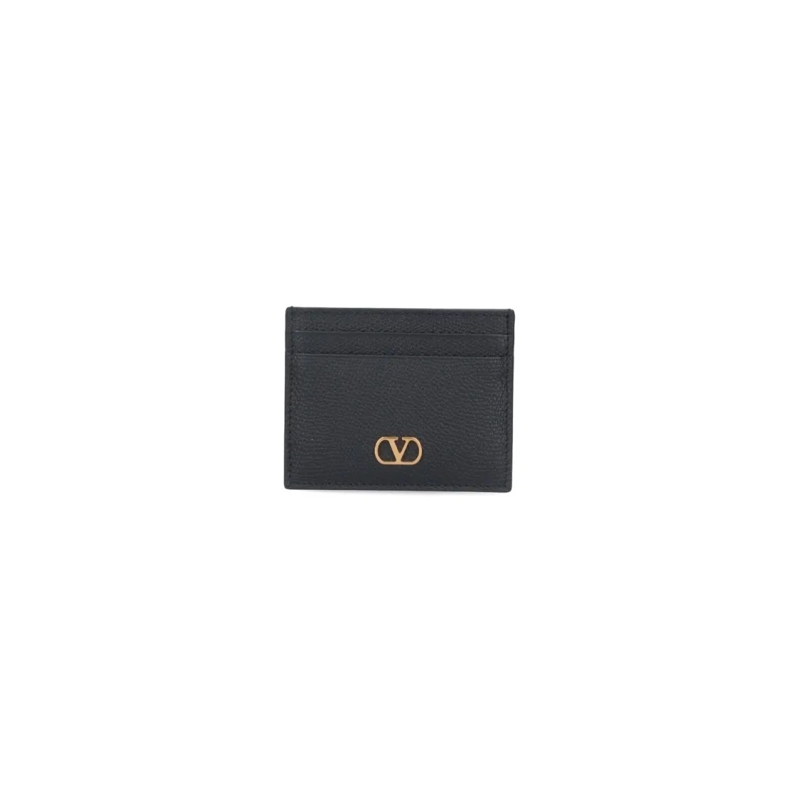 Valentino Garavani Portemonnee "Vlogo Signature" Card Holder Black Black