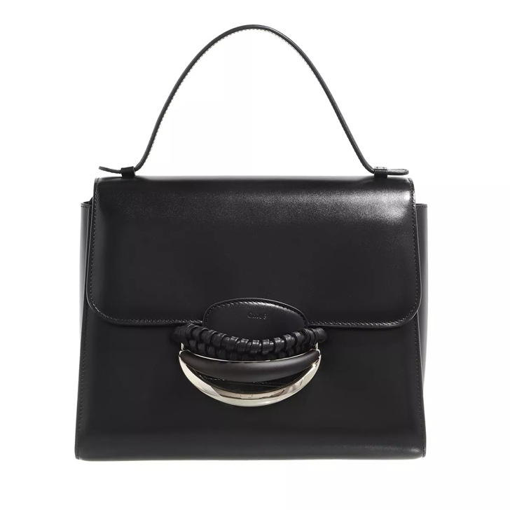 Ladies black store satchel bag