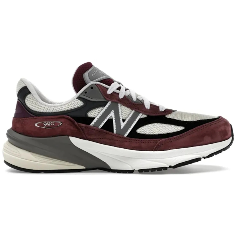 New Balance Low-Top-Sneaker New Balance 990v6 MiUSA Dark Ember Afterglow weiß
