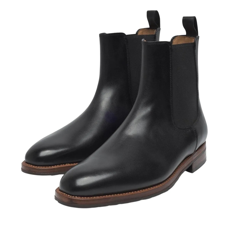 Heinrich Dinkelacker Chelsea-laarzen Chelsea Boots Luzern Plain BC schwarz(Image 2)