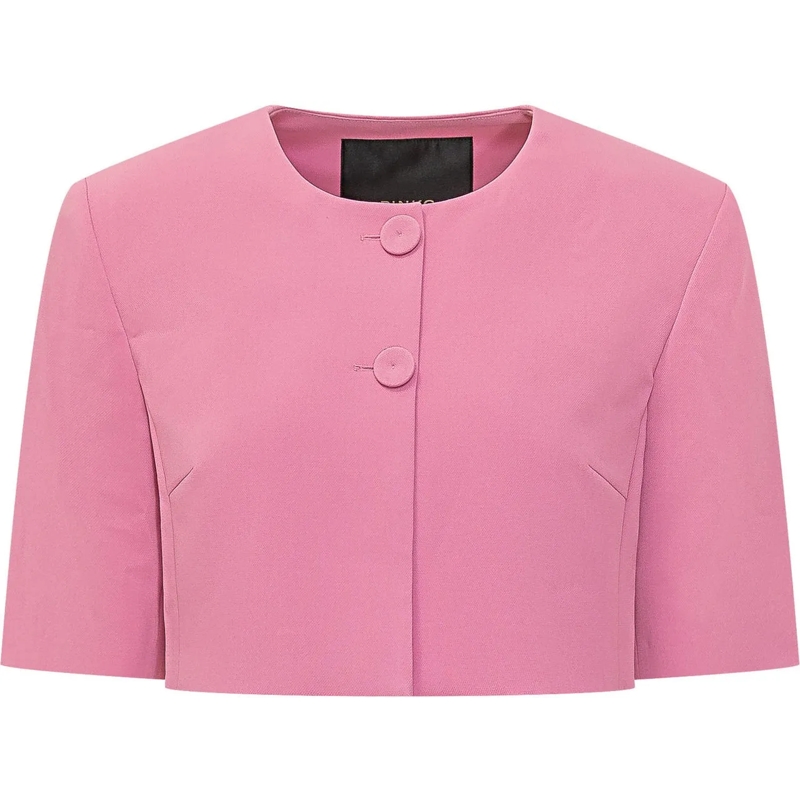 Pinko Blazer Spencer Platano Canvas rose