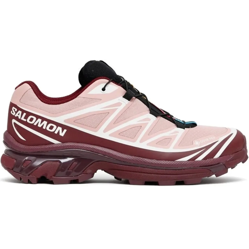 Salomon Low-Top-Sneaker Xt-6 Gtx Mahogany Rose/tawny Port/black schwarz