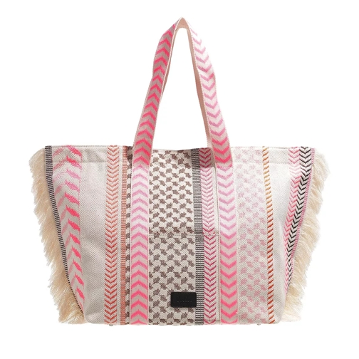 Lala Berlin East West Tote Marissa Neon X-Stitch Shopping Bag