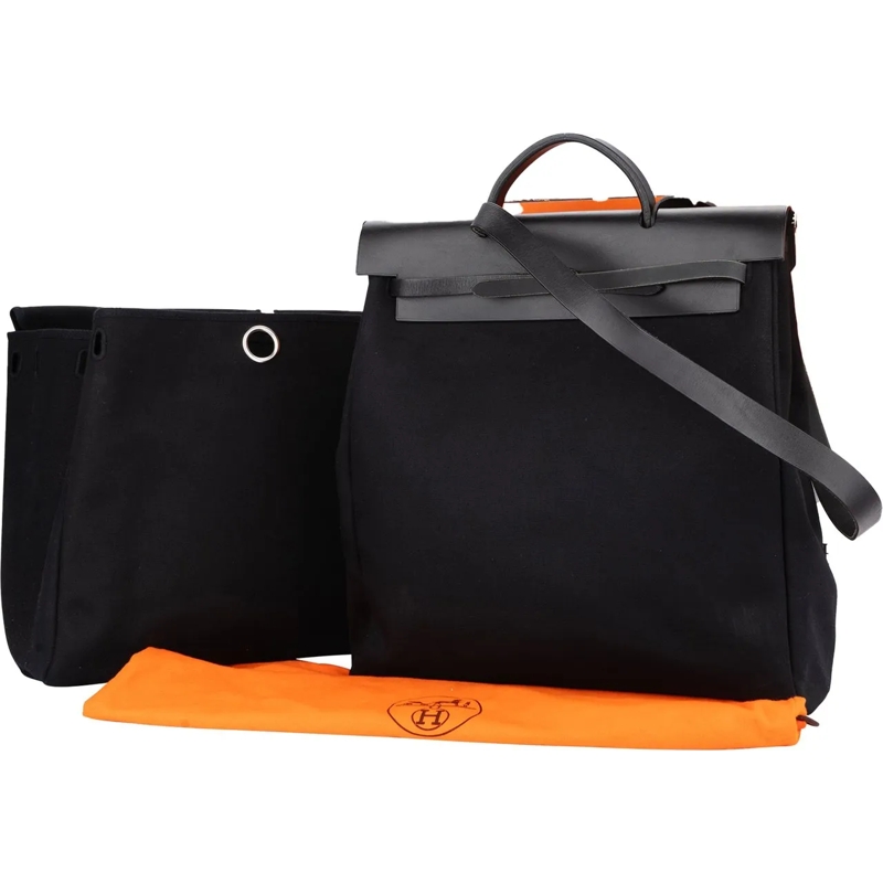 Hermès Tote Hermes Classic Black Herbag 39 Handbag schwarz