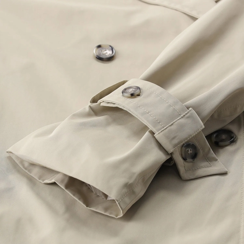 Peuterey Übergangsjacke Kurzer Trenchcoat Pokera beige(Image 4)