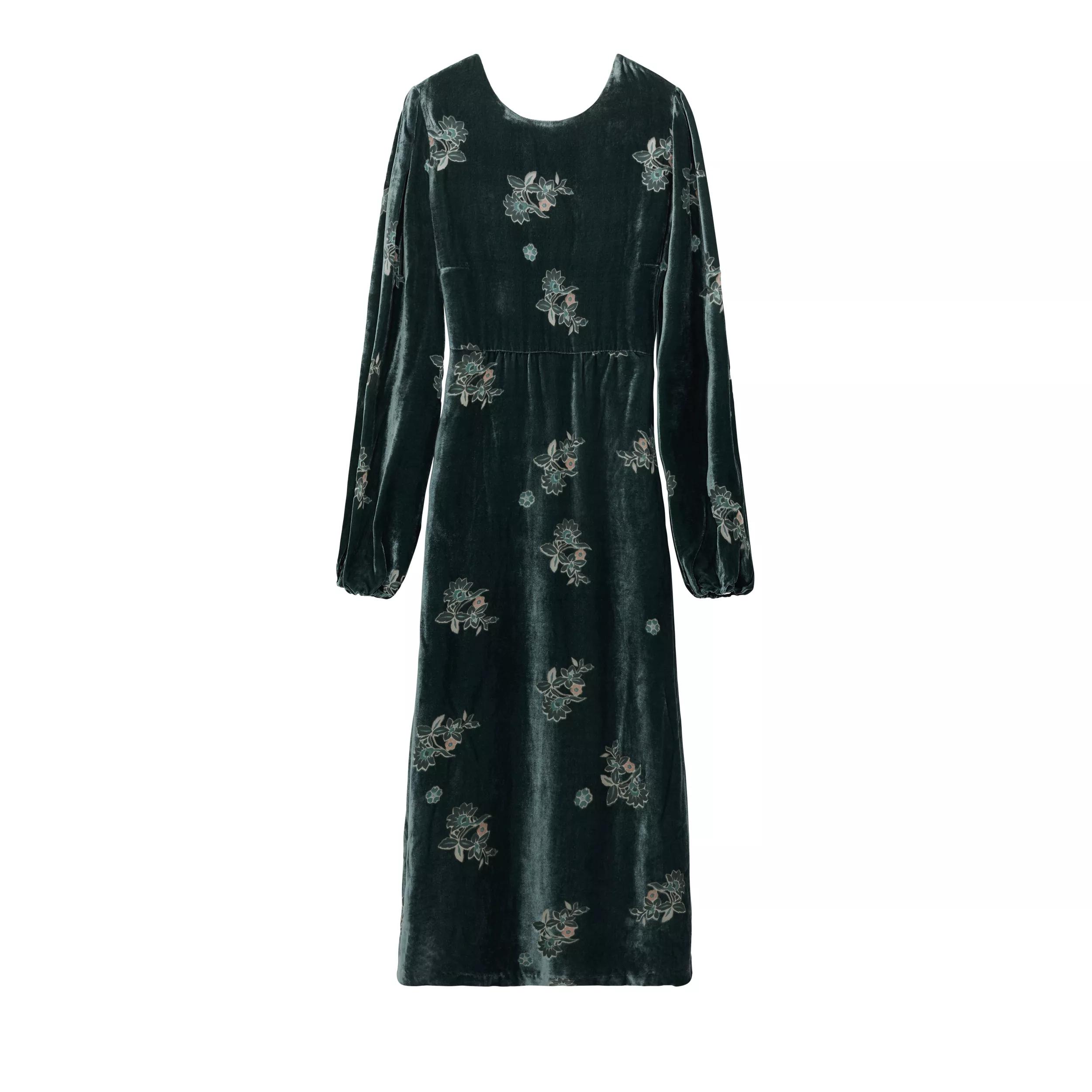 Thumbnail - Dorothee Schumacher - SHINY OPULENCE Kleid - Größe 1 - grün