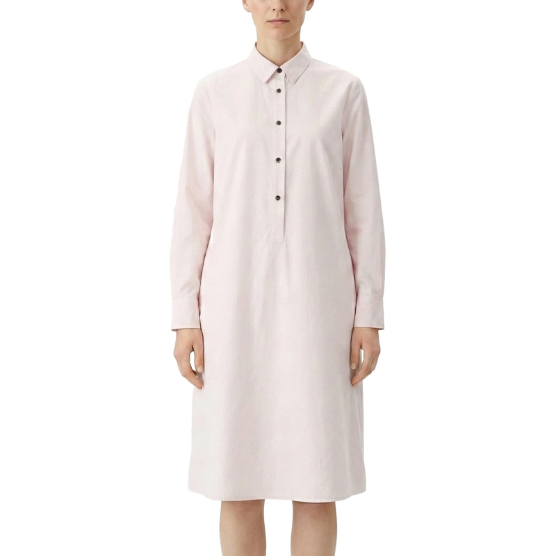 Lis Lareida Minikleid Blusenkleid in Midi-Länge pink(Image 2)