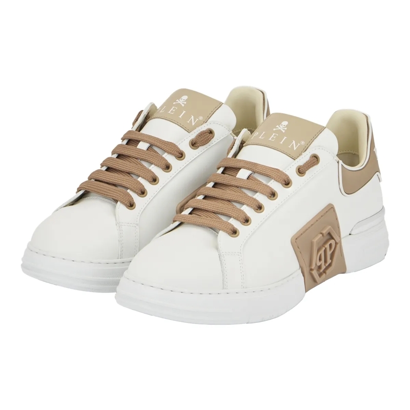 Philipp Plein Low-Top-Sneaker Low-Top Sneakers Phantom Kick$ beige