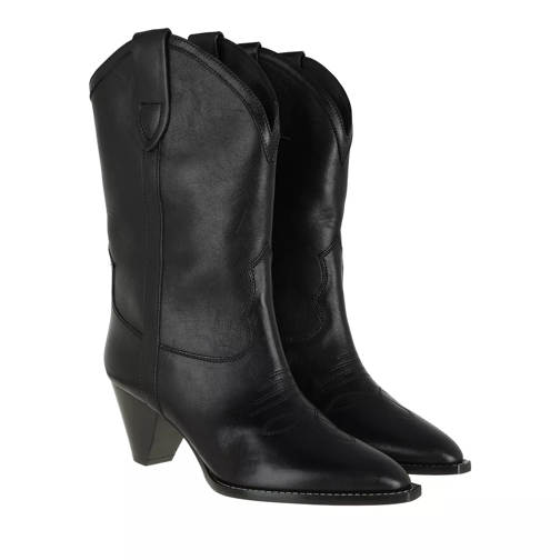 Isabel Marant Luliette Boots Leather Black Enkellaars