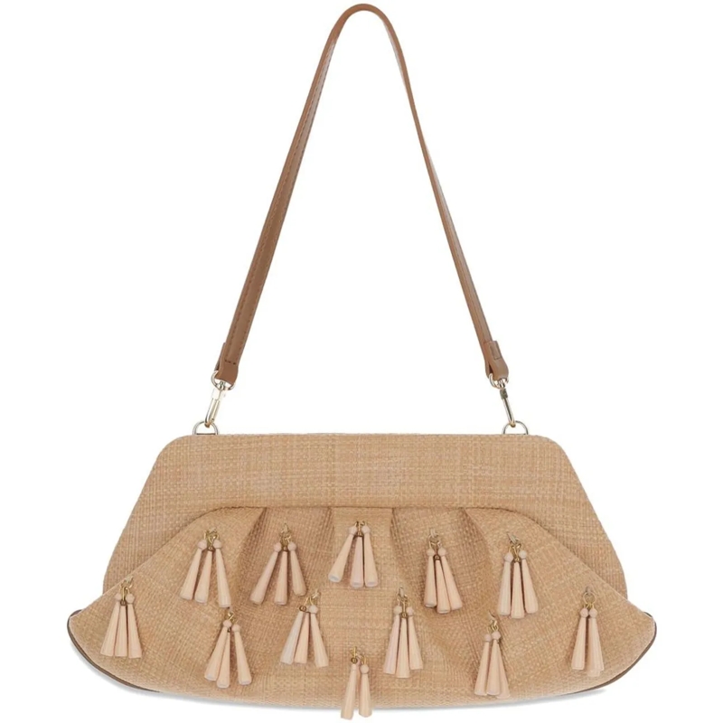 Themoirè Clutch Themoire' Bags Beige beige