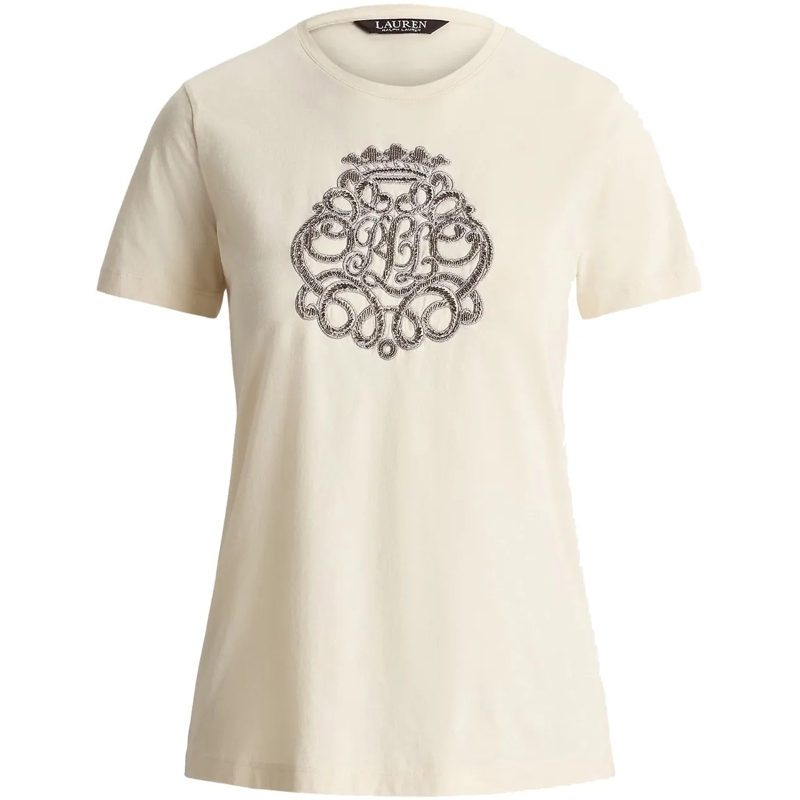Ralph Lauren T-shirt T-Shirts And Polos Mascarpone Cream beige