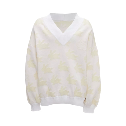 J.W.Anderson Pullover mit Bunny-Motiven white/ivory white/ivory 