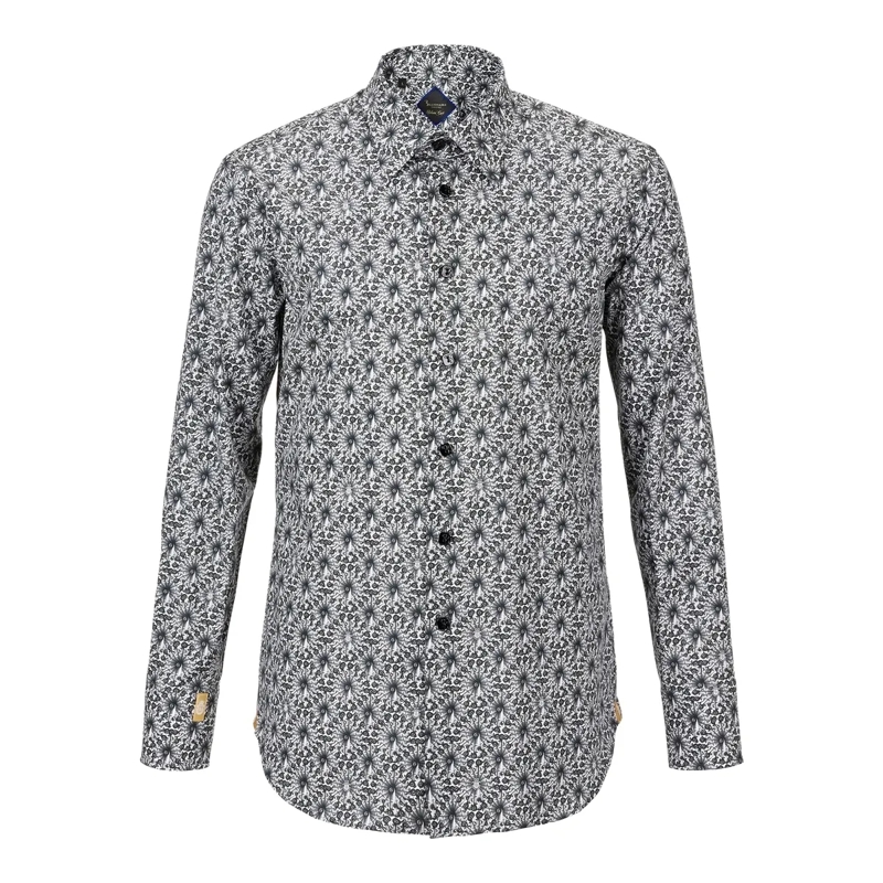 BILLIONAIRE Hemd Hemd Slim Fit schwarz