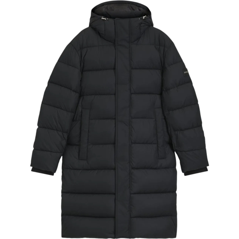 Boss Daunenjacke Heren Jas schwarz