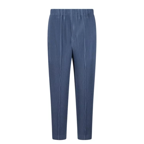 ISSEY MIYAKE PLEATS PLEASE Compleat Trousers Blue 
