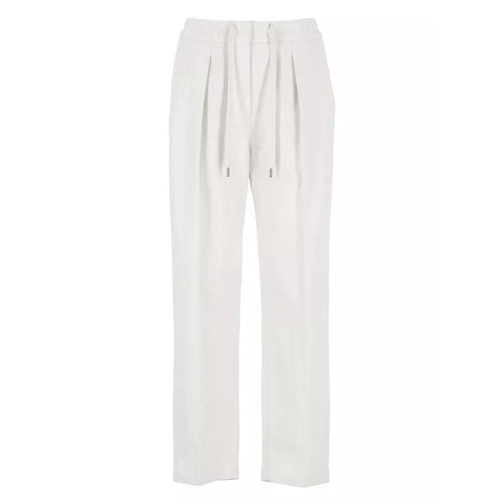 Brunello Cucinelli Cotton Pants White 