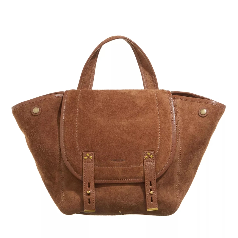 Jerome Dreyfuss Shoulder Bag Stan Panier M Tabac